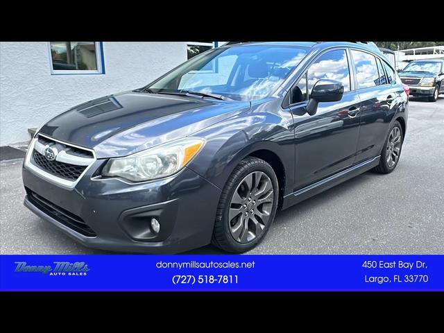 Gray 2013 Subaru Impreza Hatchback All-Wheel Drive Continuously Variable Transmission