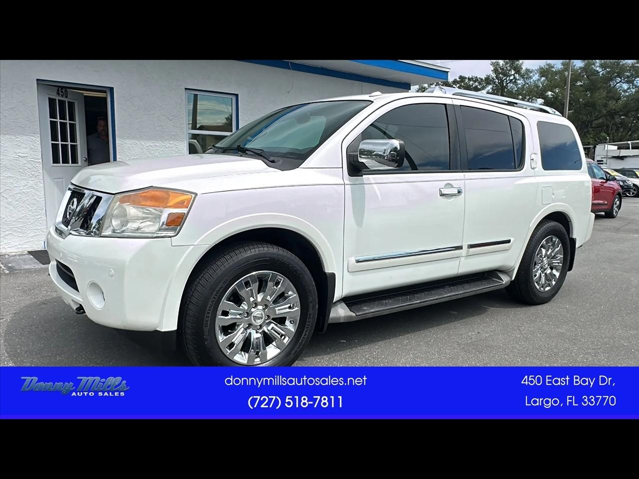 2015 Nissan Armada Platinum Sport Utility 4D
