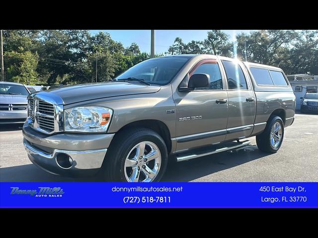Brown (Tan) 2007 Dodge RAM 1500 Pickup Truck Rear-Wheel Drive Automatic