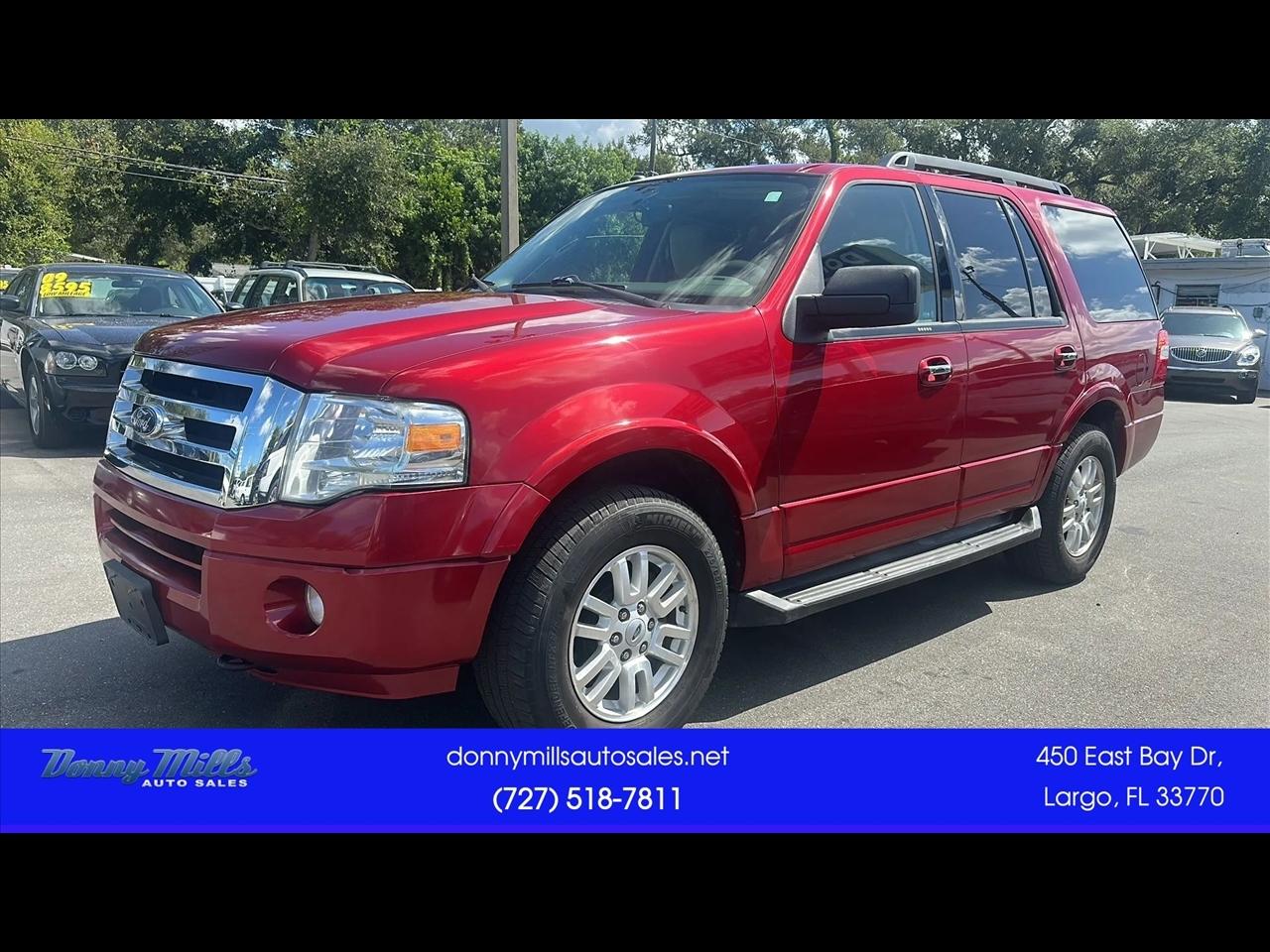 Red 2013 Ford Expedition SUV / Crossover Four-Wheel Drive 6-Speed Automatic