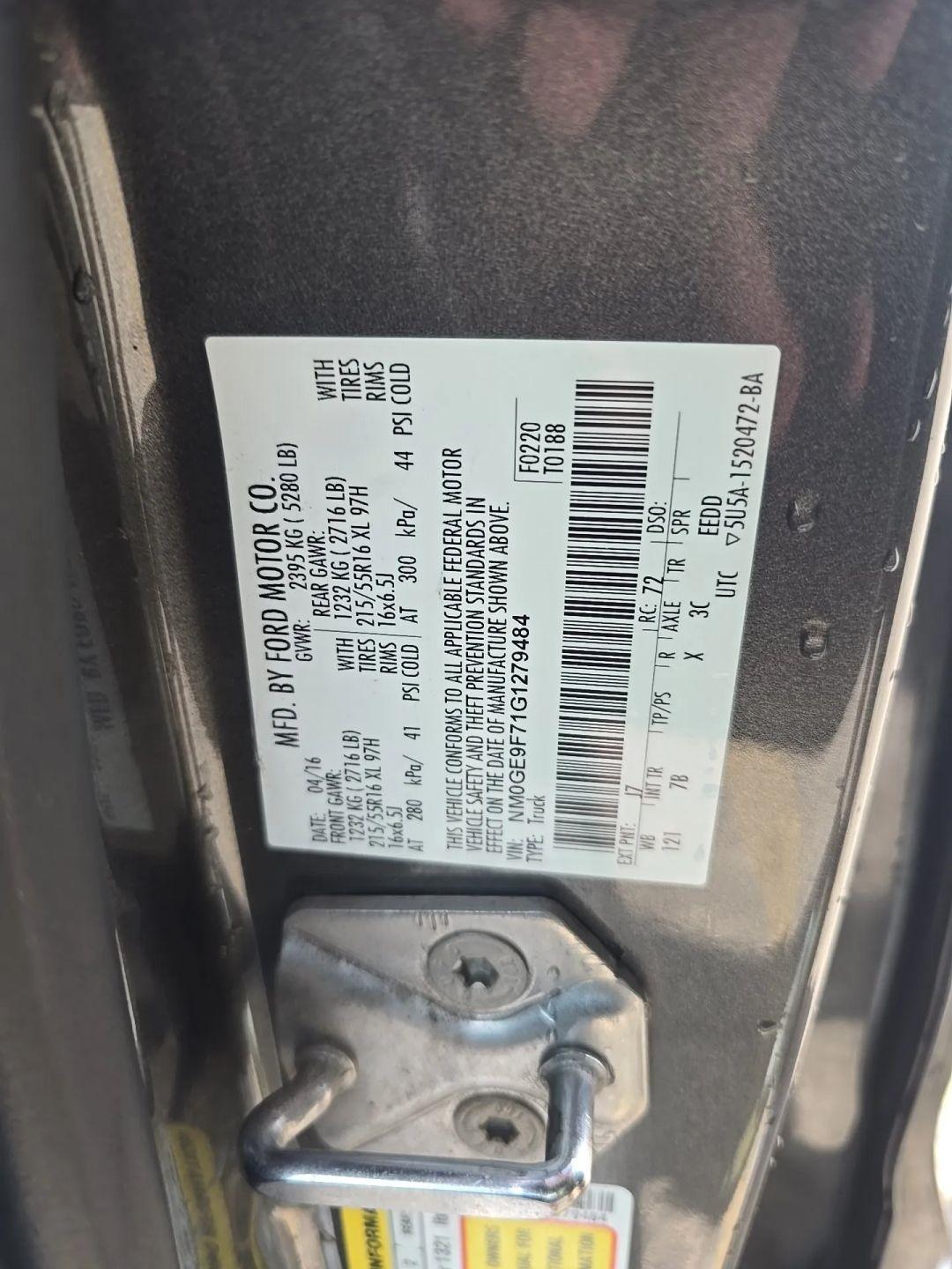 Ford Transit Connect Wagon  2016