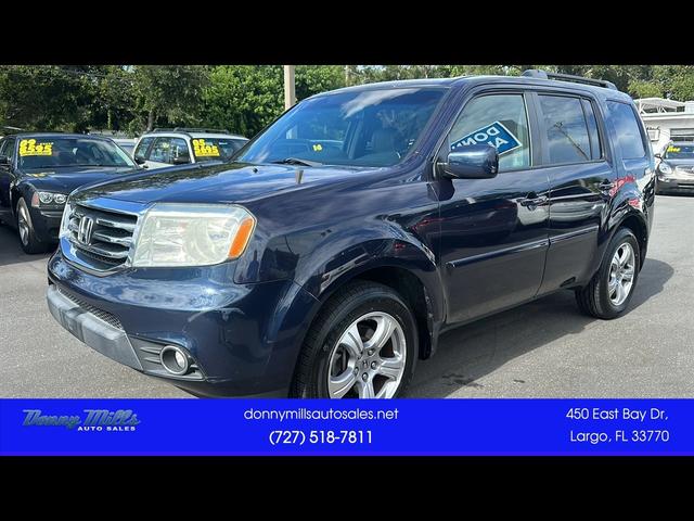 Blue 2012 Honda Pilot SUV / Crossover Four-Wheel Drive 5-Speed Automatic