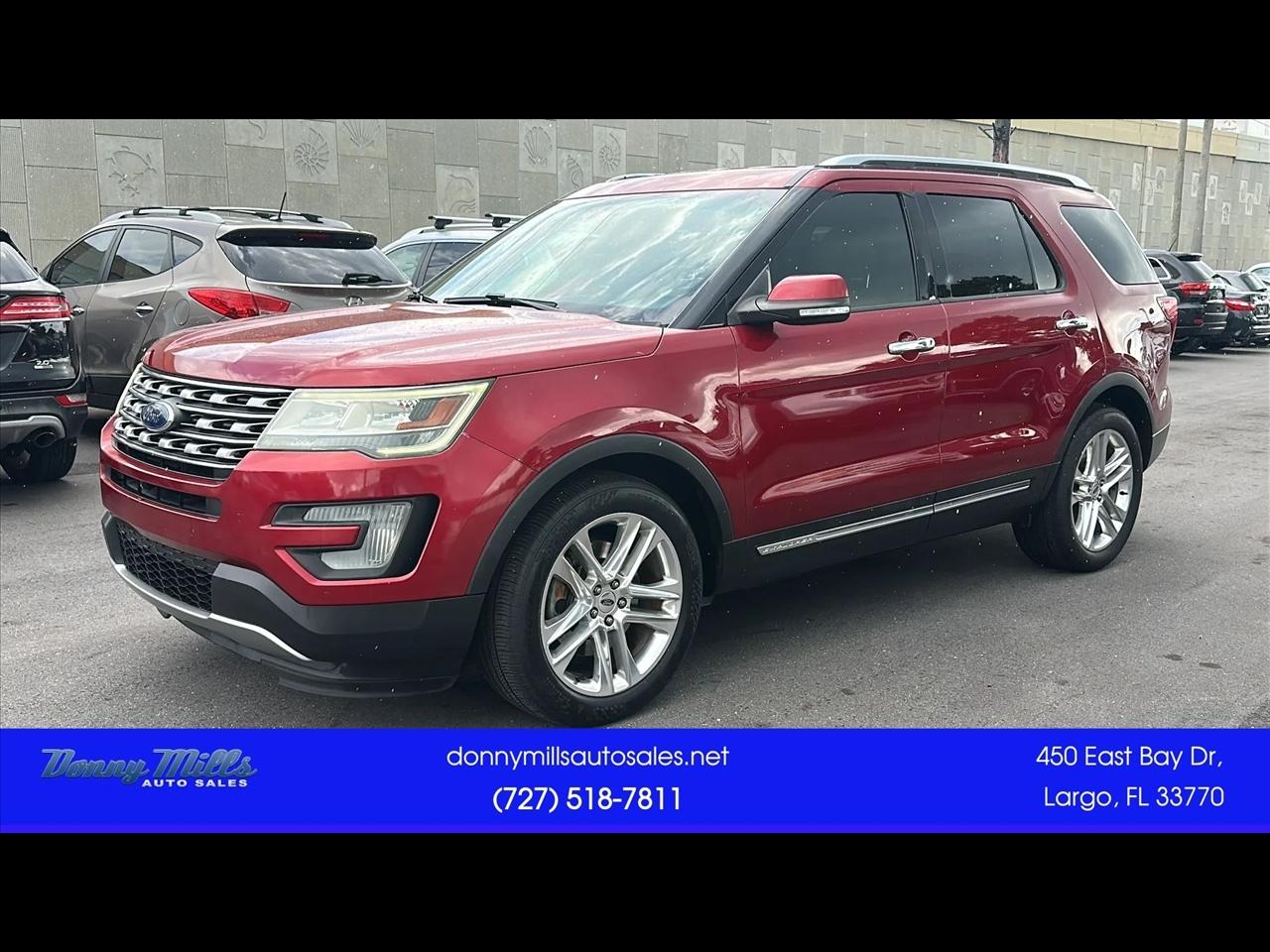 2017 Ford Explorer Limited Sport Utility 4D