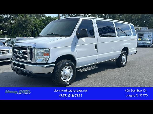 White 2013 Ford E-Series Van Rear-Wheel Drive 4-Speed Automatic