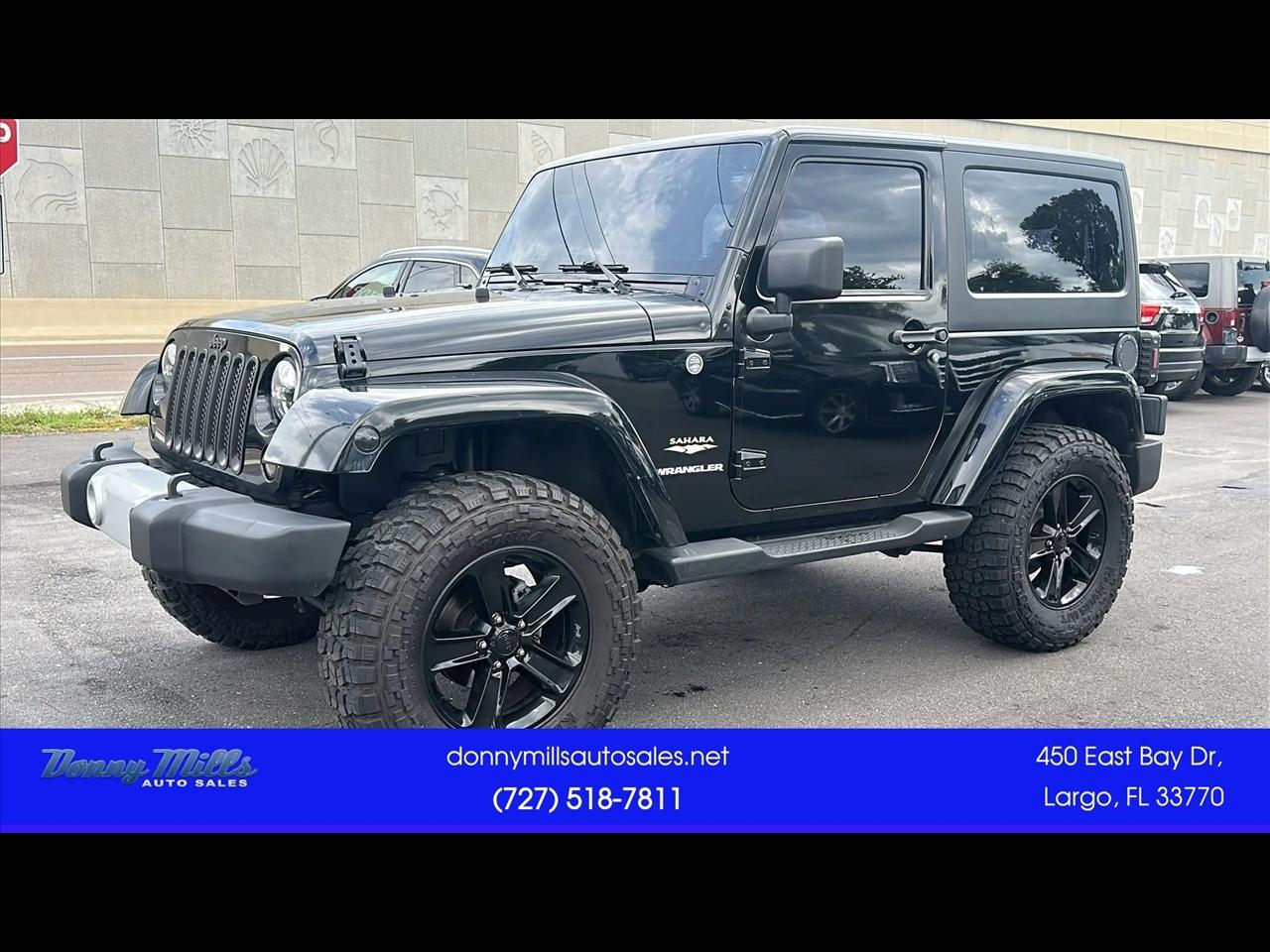 2013 Jeep Wrangler Sahara Sport Utility 2D
