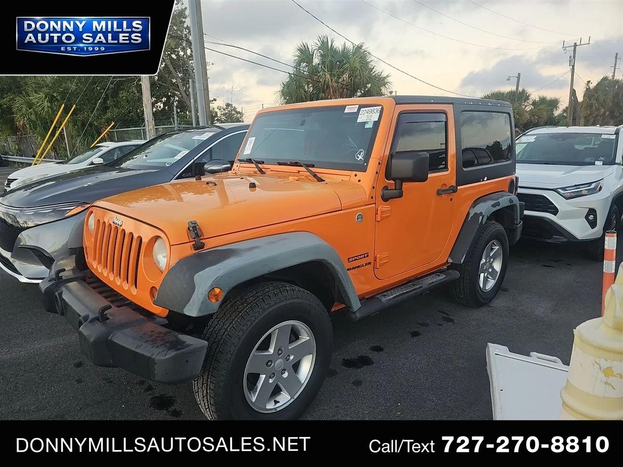2012 Jeep Wrangler Sport