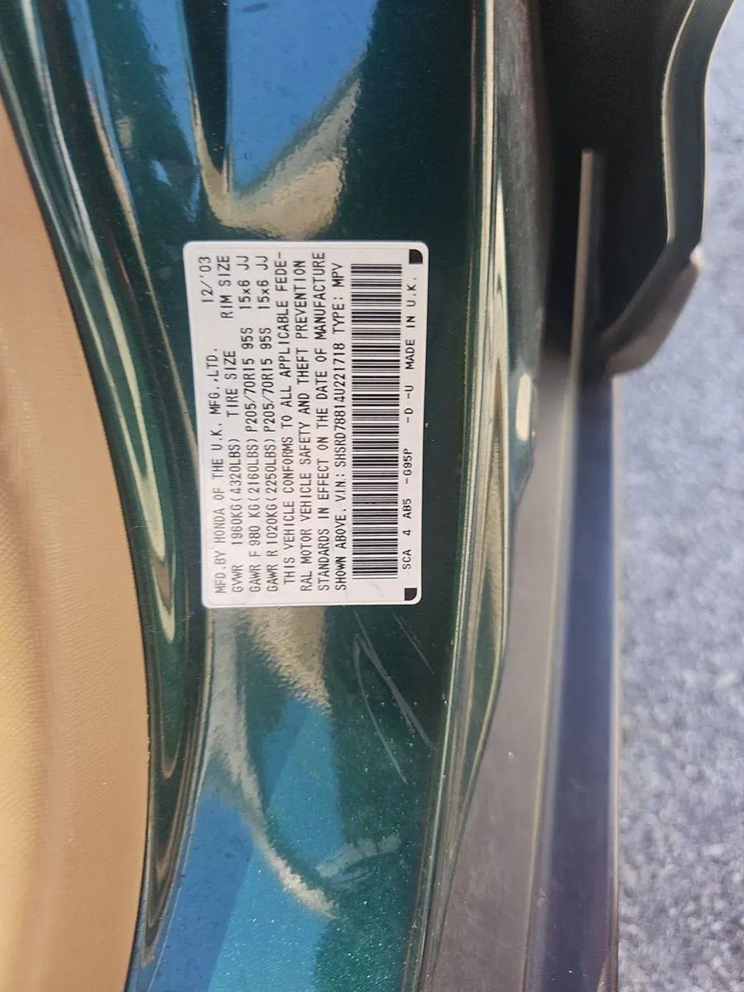 Honda CR-V  2004