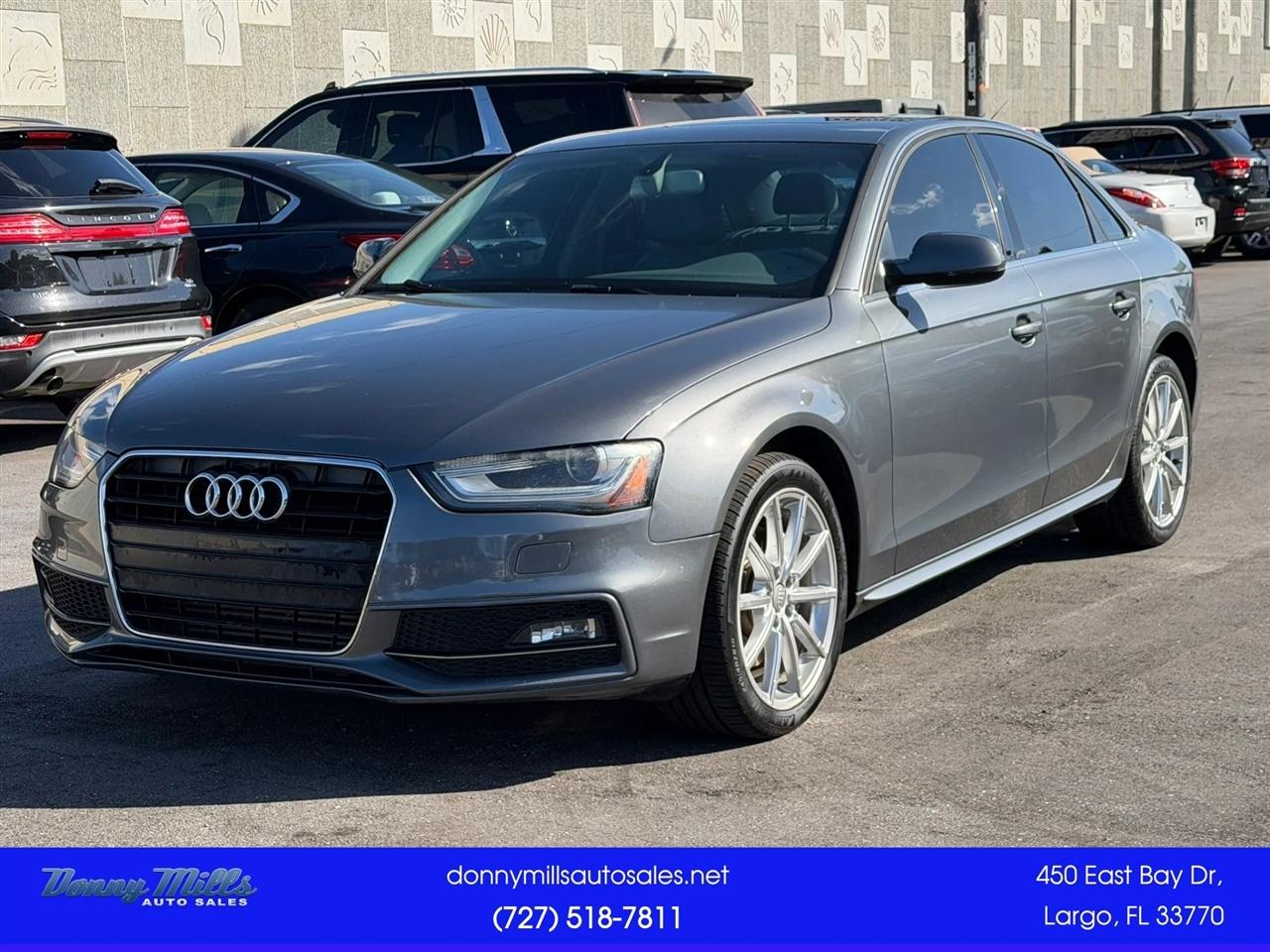 2015 Audi A4 Premium Sedan 4D