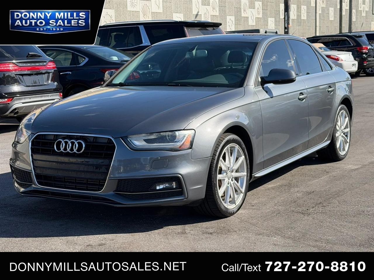 2015 Audi A4 Premium Sedan 4D
