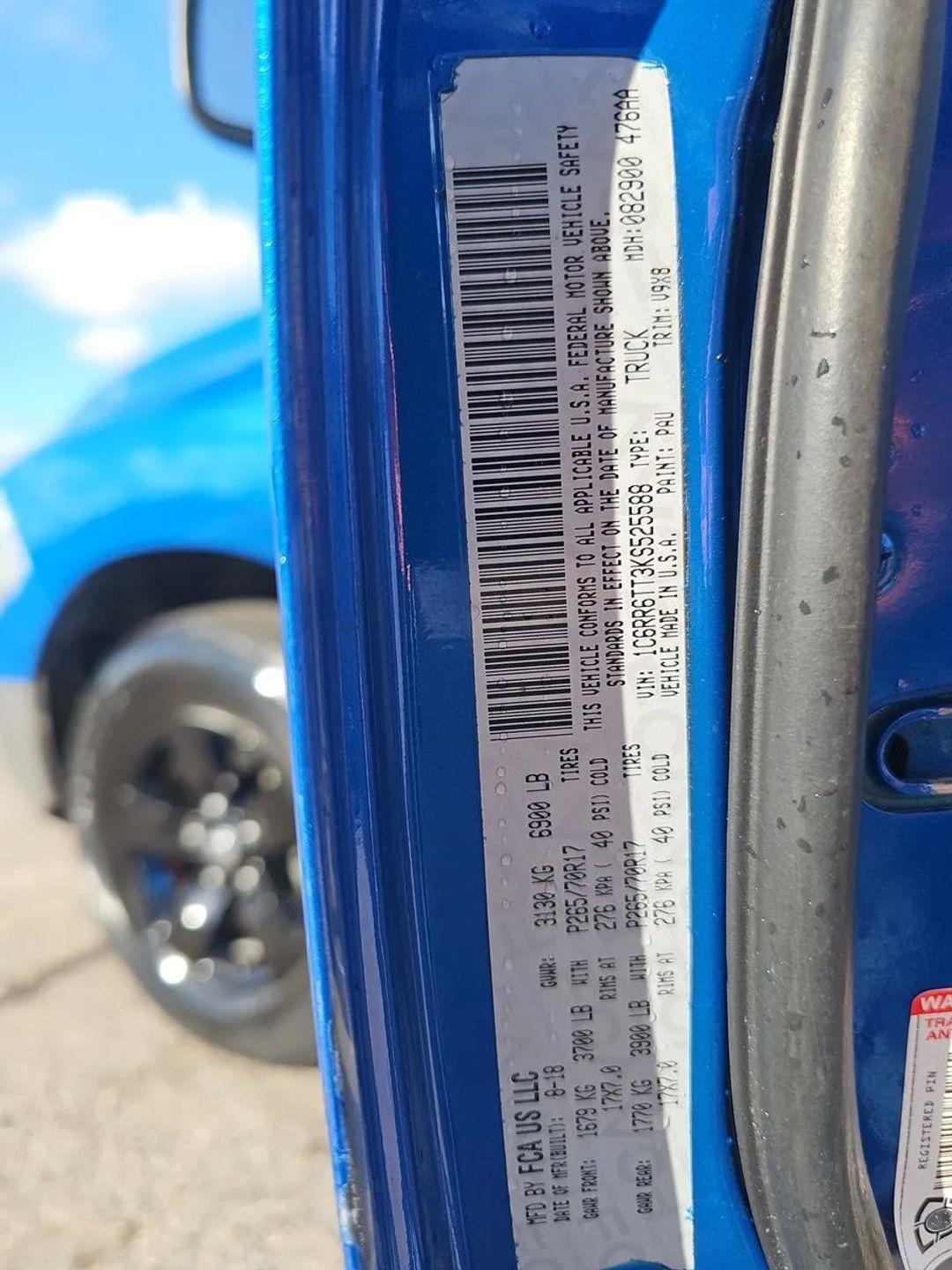 RAM 1500 Classic  2019