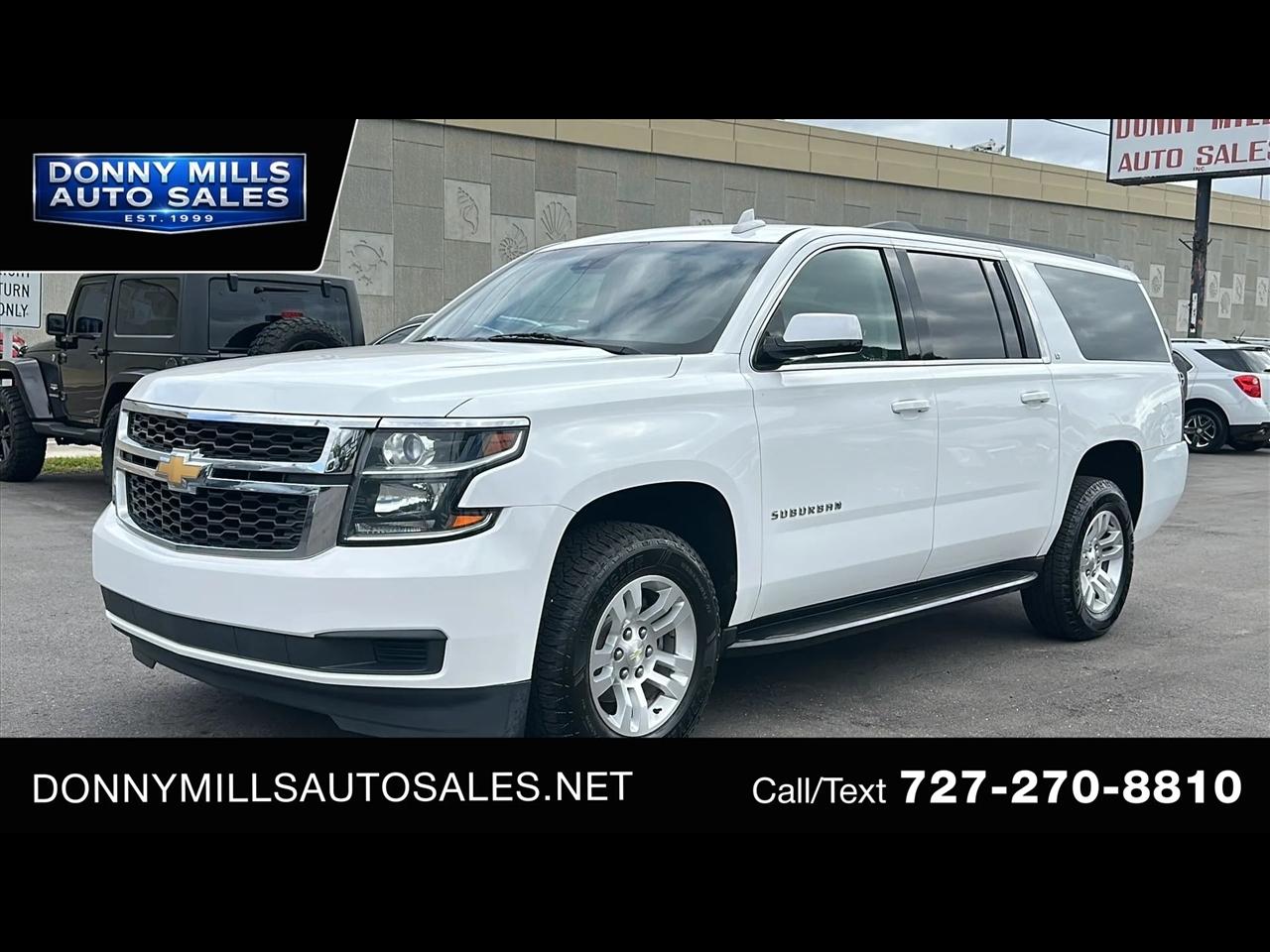 2015 Chevrolet Suburban LT Sport Utility 4D