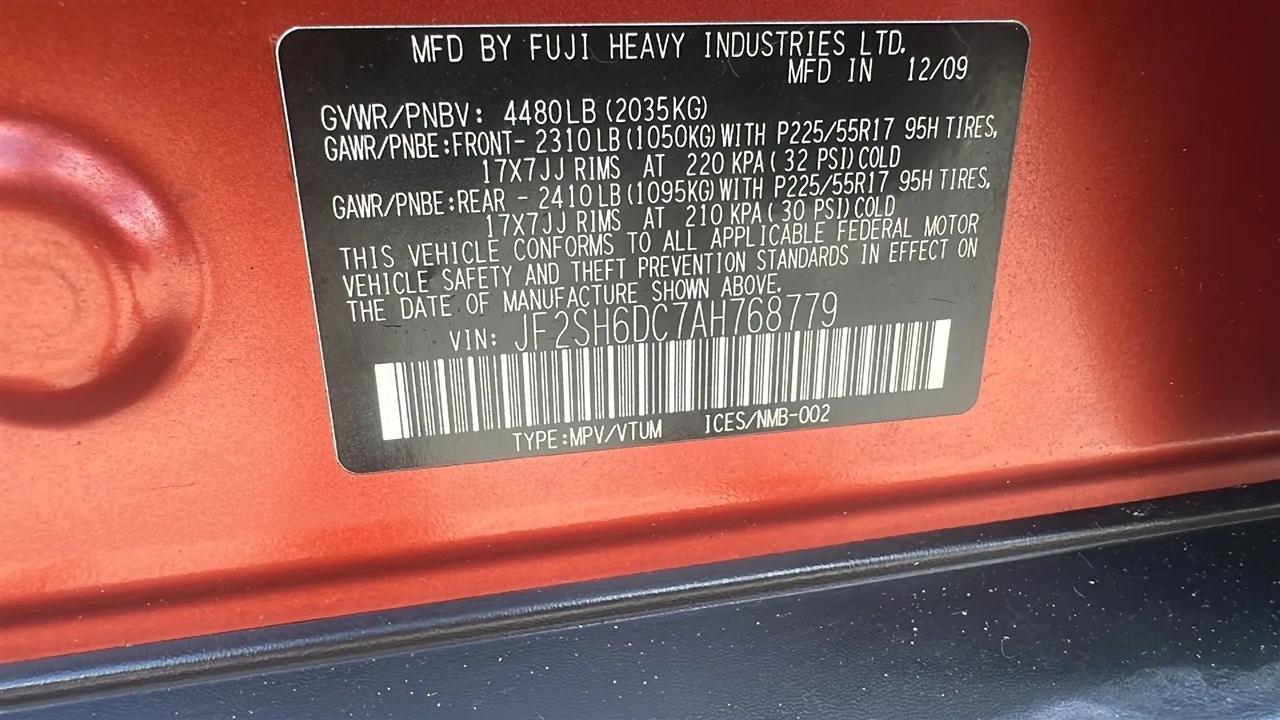 Subaru Forester  2010