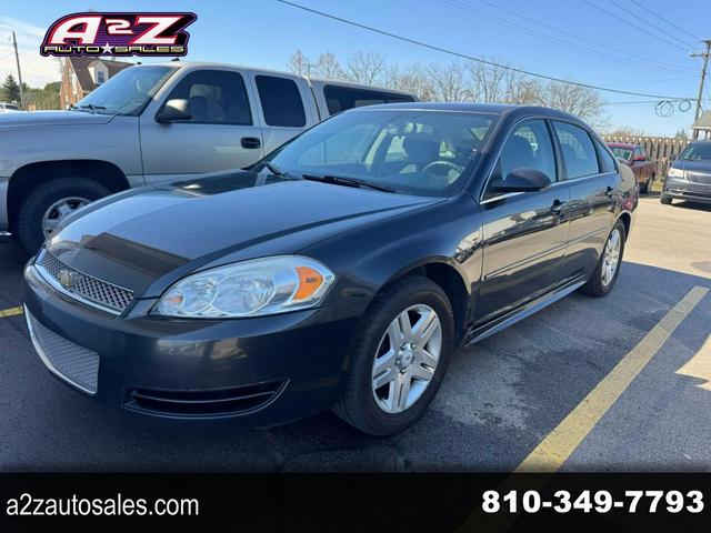 Black 2012 Chevrolet Impala LT FWD Sedan Front-Wheel Drive Automatic