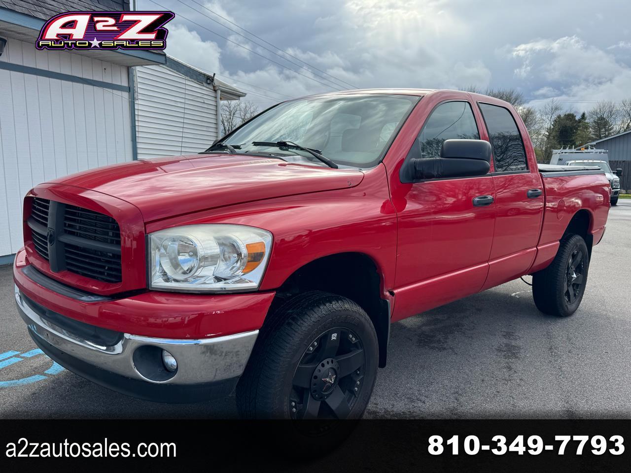 Dodge Ram 1500 SXT Quad Cab Long Bed 4WD 2008