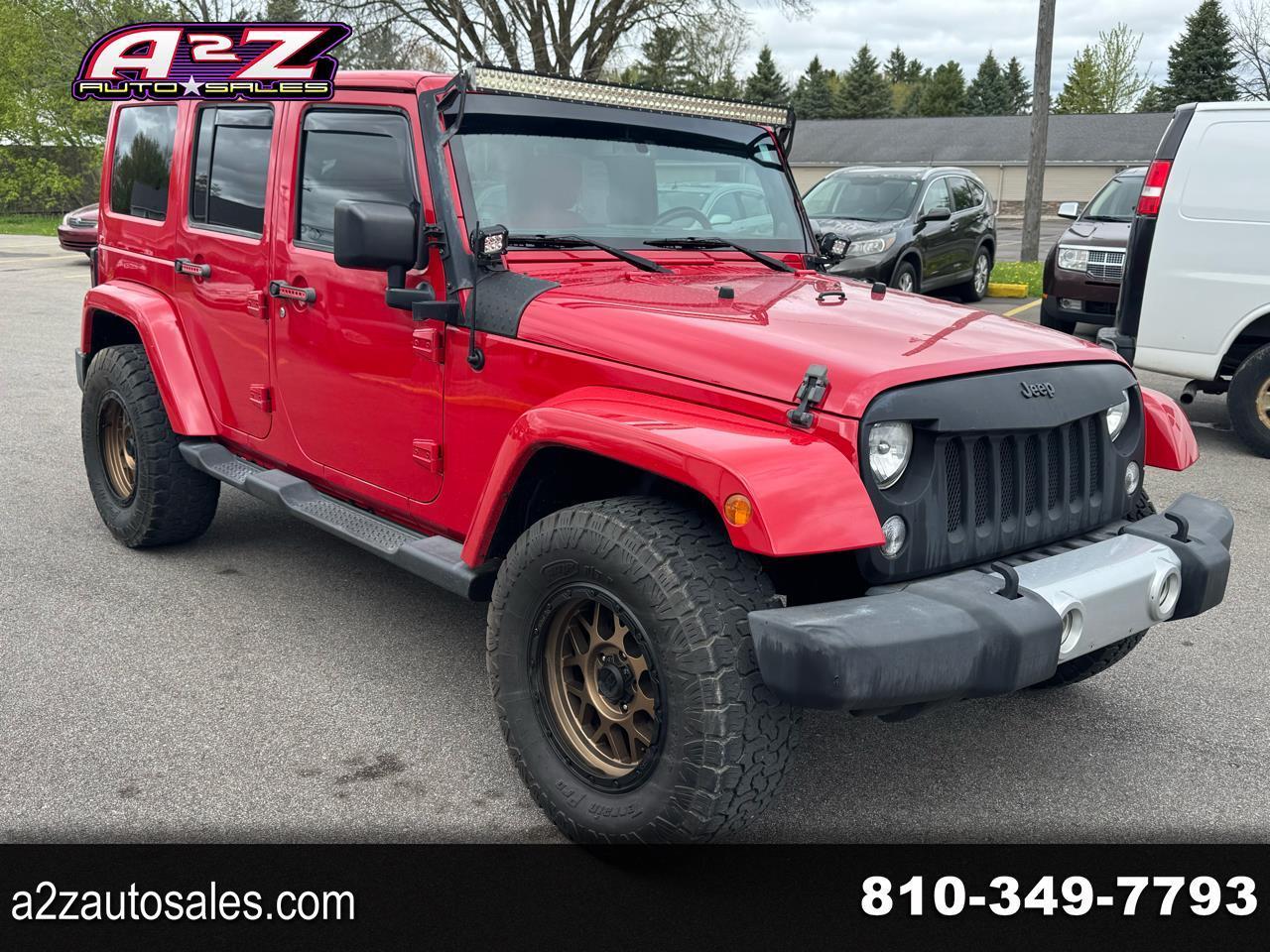 Jeep Wrangler Unlimited Sahara 4WD 2014