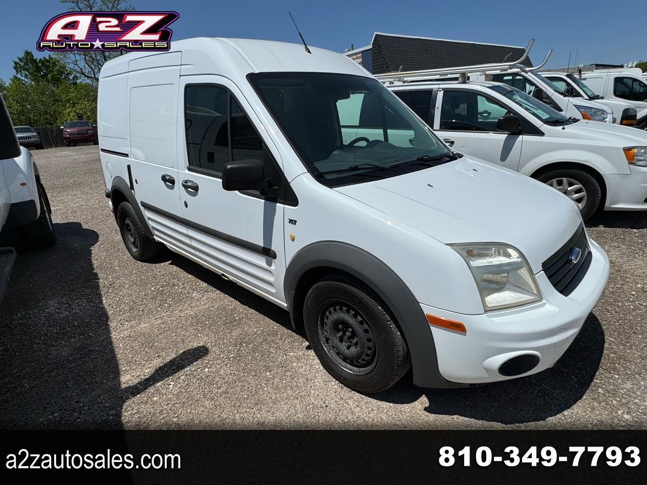 Ford Transit Connect XLT with Side and Rear Door Glass 2010
