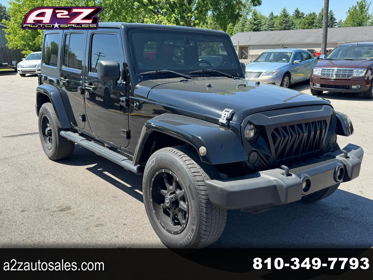 Jeep Wrangler Unlimited Sahara 4WD 2013