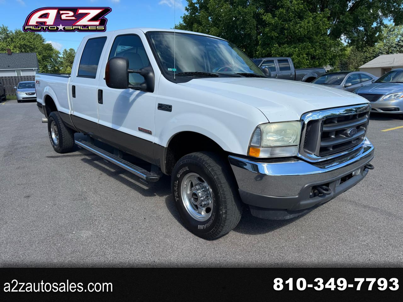Ford F-350 SD Lariat Crew Cab Long Bed 4WD 2004