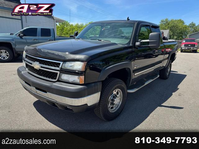 Black 2006 Chevrolet Silverado 2500HD Pickup Truck Automatic