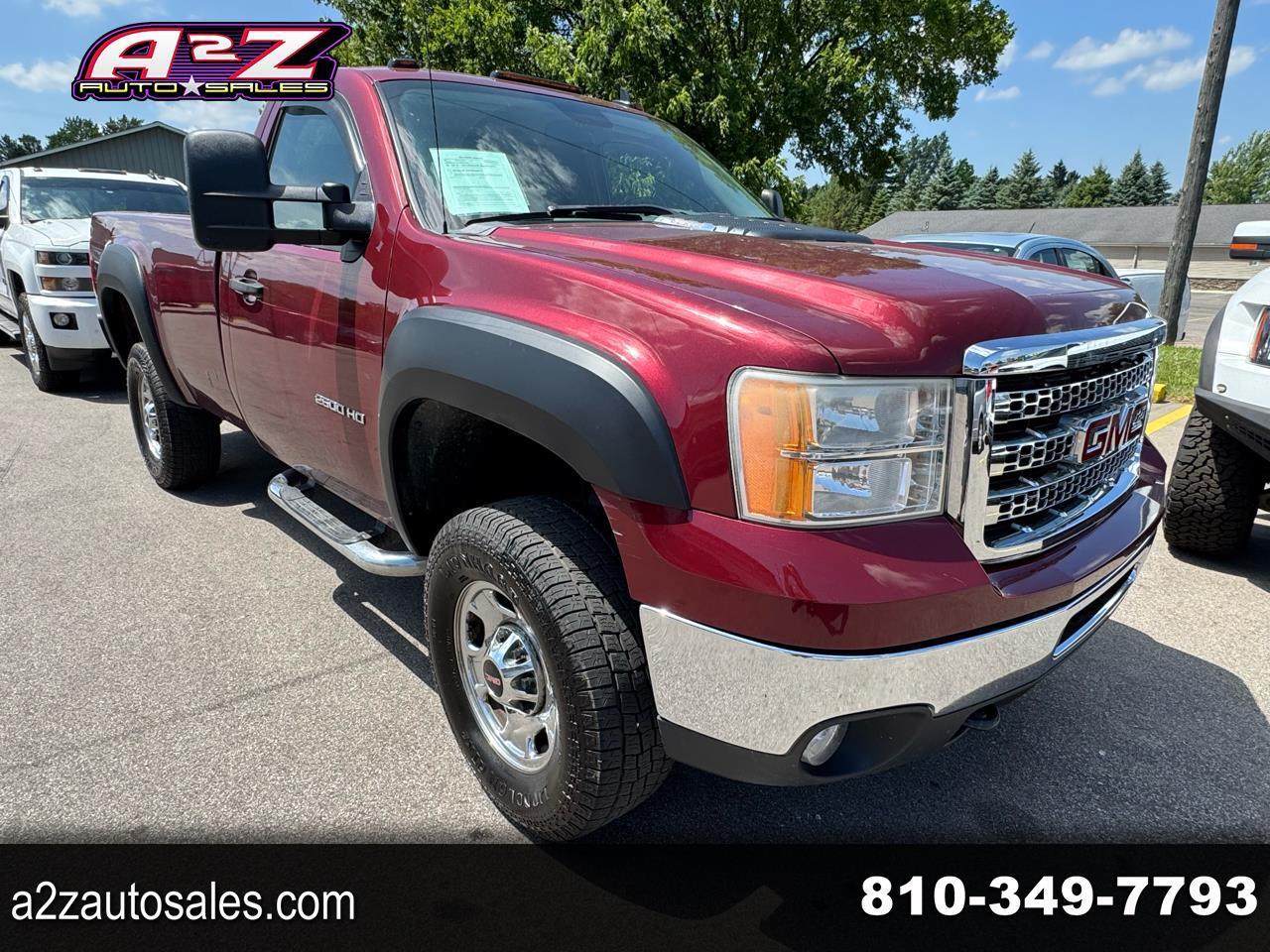 GMC Sierra 2500HD Work Truck Long Box 4WD 2013