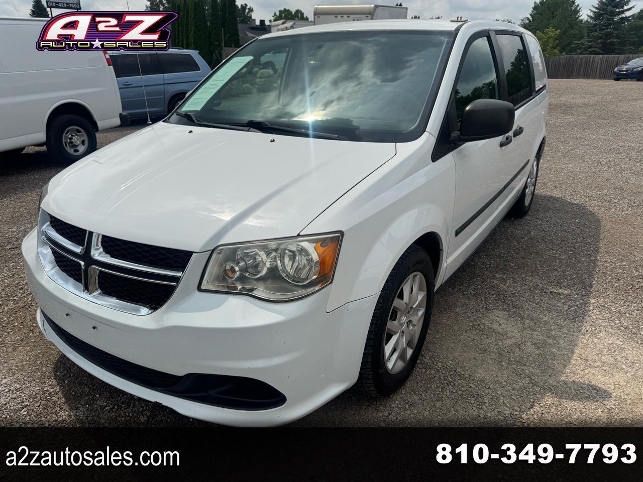 RAM Cargo Van Base 2014