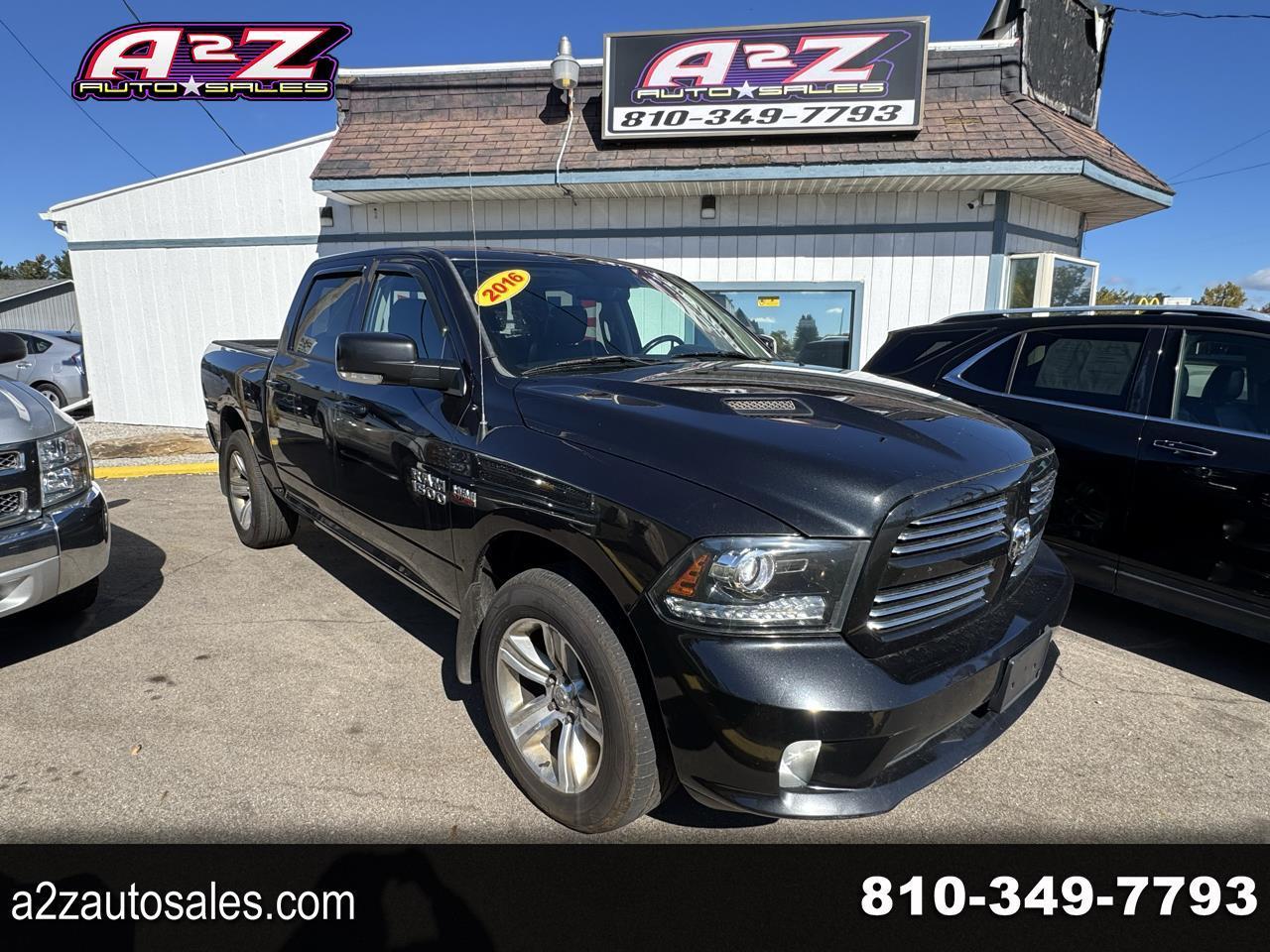2016 RAM 1500 Sport Crew Cab SWB 4WD