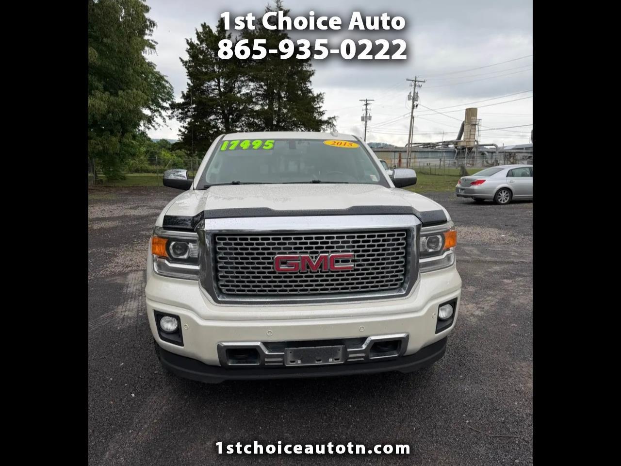 2015 GMC Sierra 1500 Denali Crew Cab Long Box 4WD