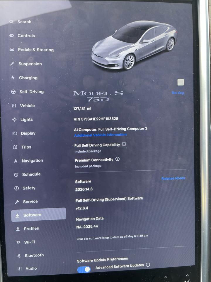 Tesla Model S 90D 2017