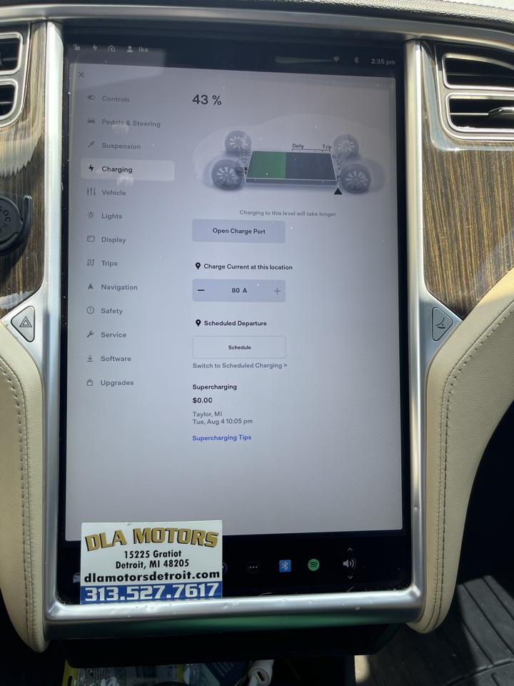 Tesla Model S Performance 2013