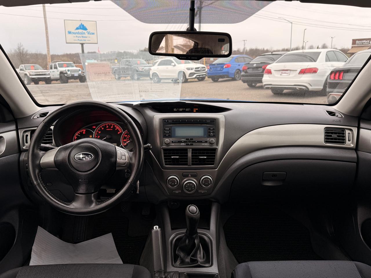 Subaru Impreza Sedan (Natl) 4dr Man WRX 2008