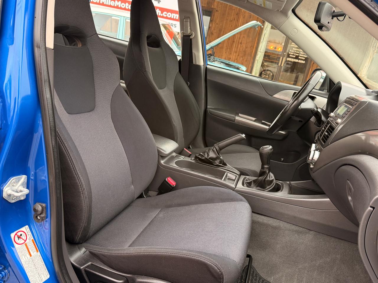 Subaru Impreza Sedan (Natl) 4dr Man WRX 2008