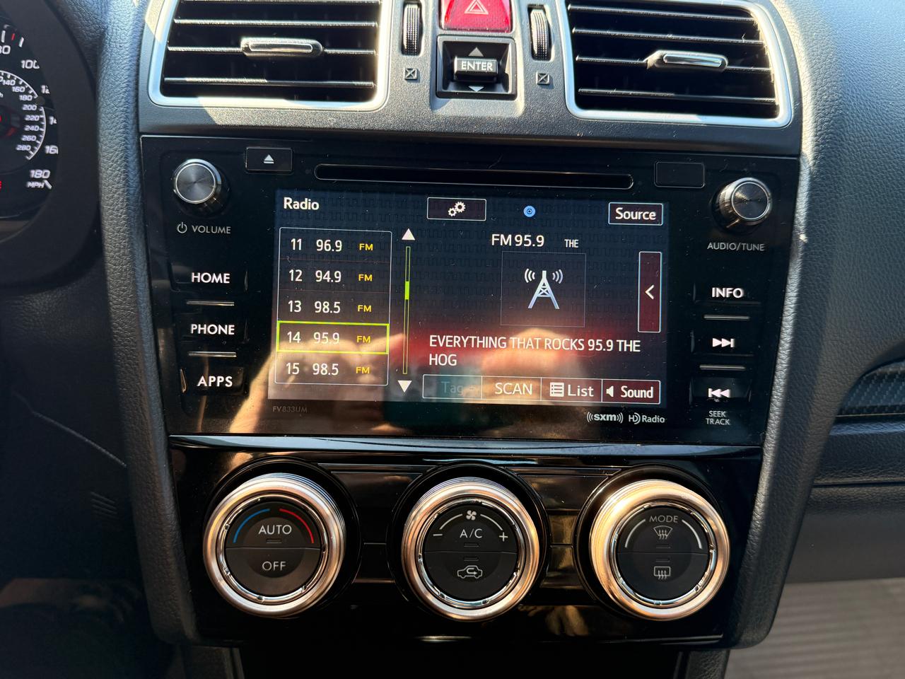 Subaru WRX Premium Manual 2018