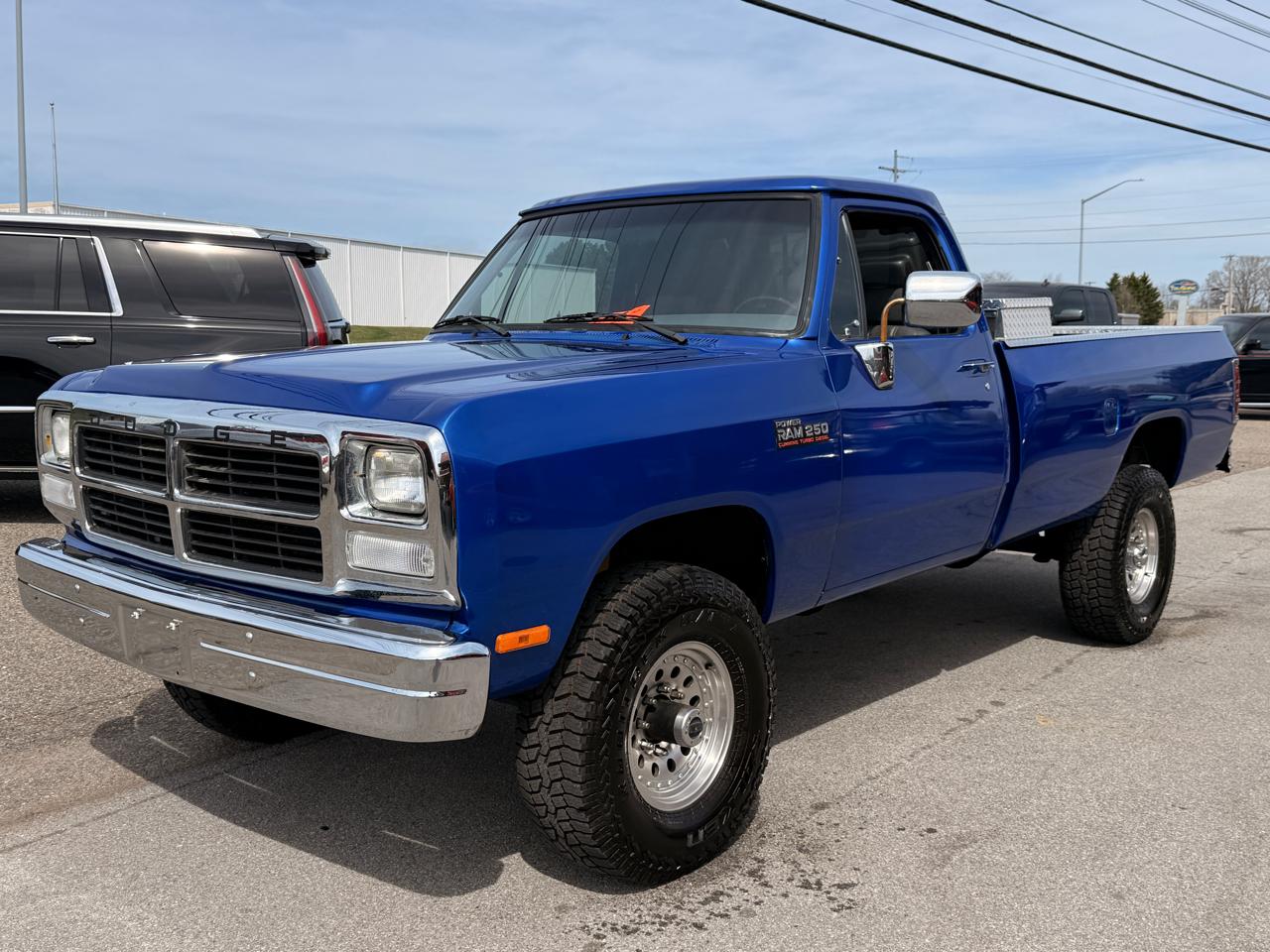 Dodge D250 & W250 Sweptline 131" WB 4WD 1993