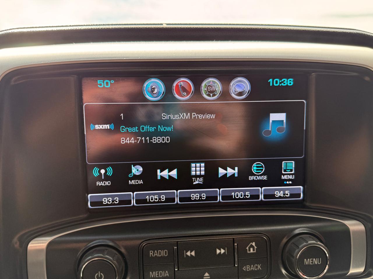 GMC Sierra 1500 4WD Double Cab 143.5" SLE 2017