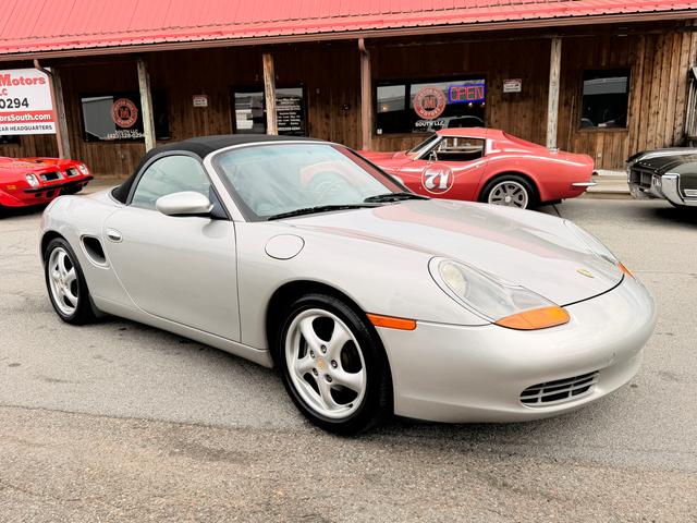Silver 2000 Porsche Boxster Base Convertible Rear-Wheel Drive 5-Speed Manual