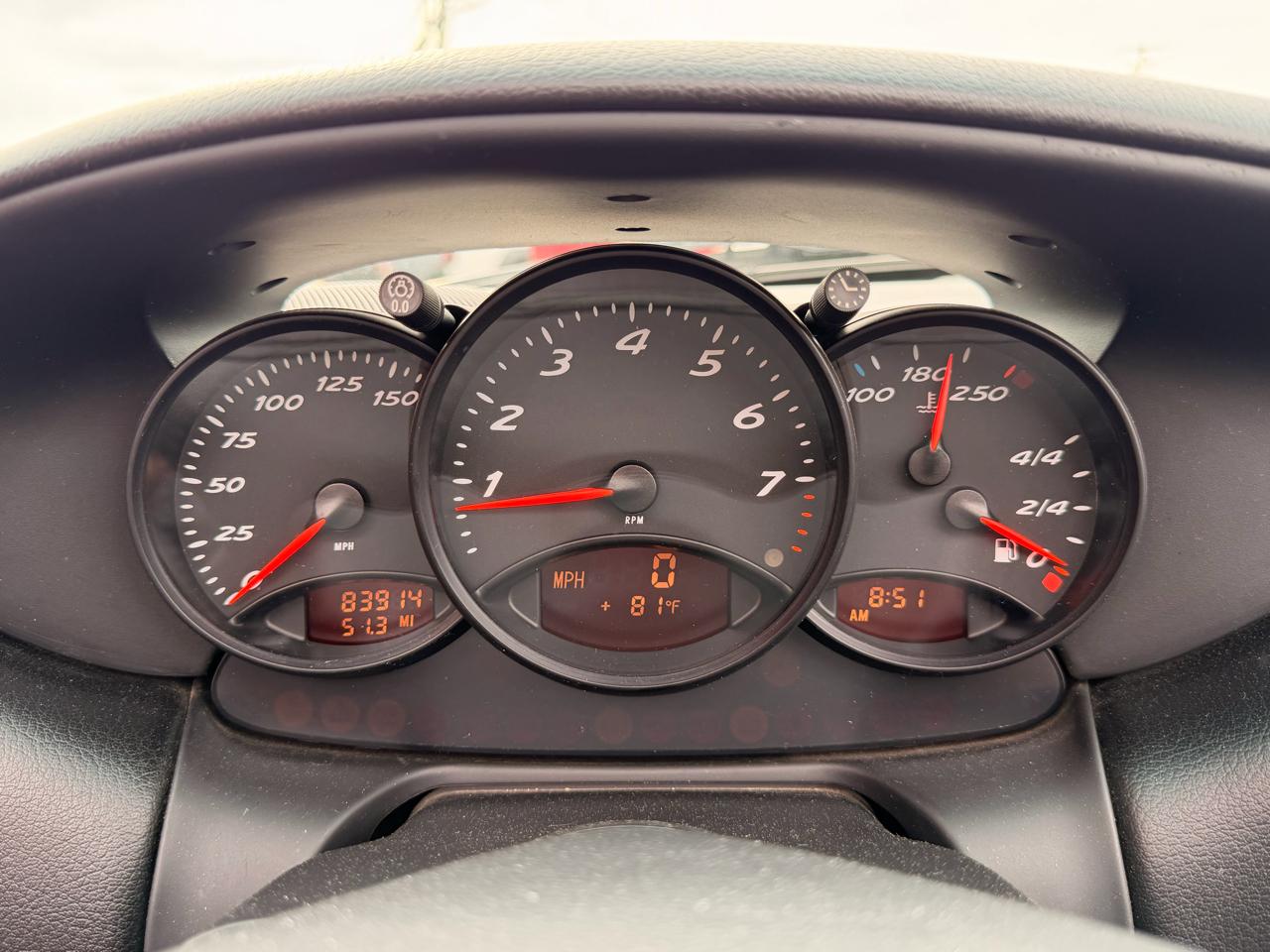 Porsche Boxster 2dr Roadster Manual 2000