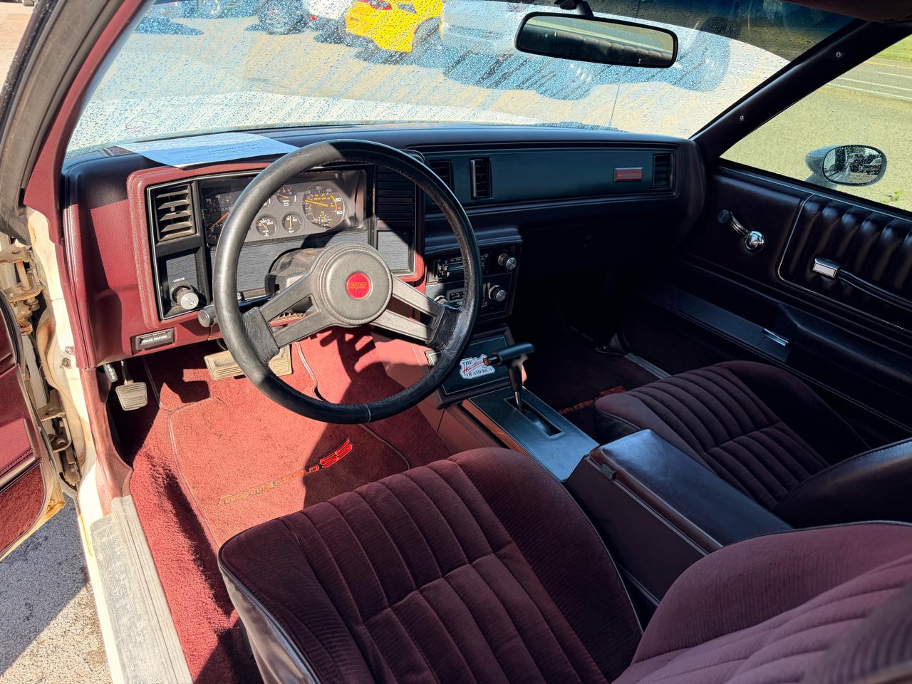 Chevrolet Monte Carlo 2dr Coupe Sport 1985