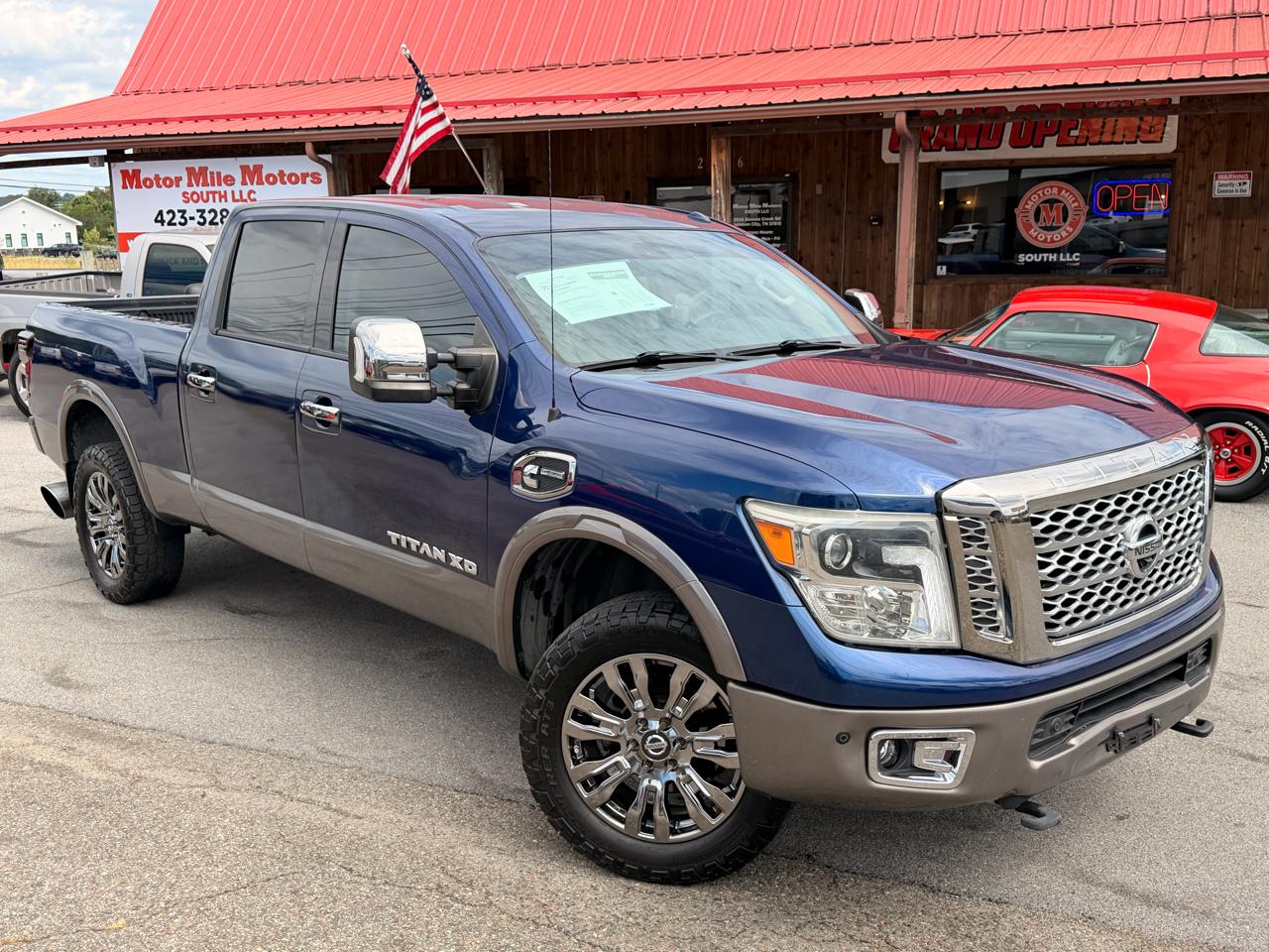 2016 Nissan Titan XD 4WD Crew Cab Platinum Reserve Diesel