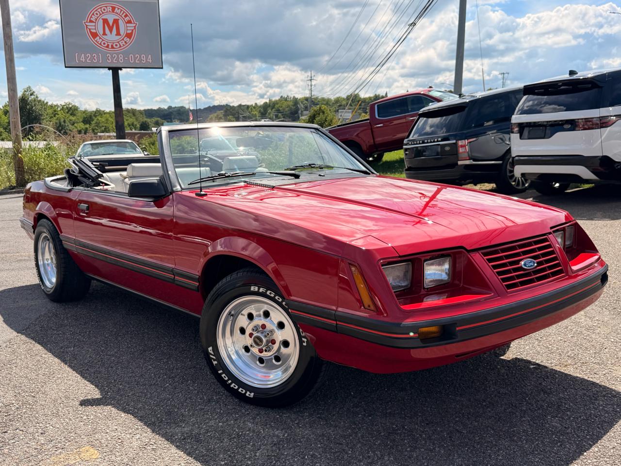 Ford Mustang 2dr Conv GT 1984