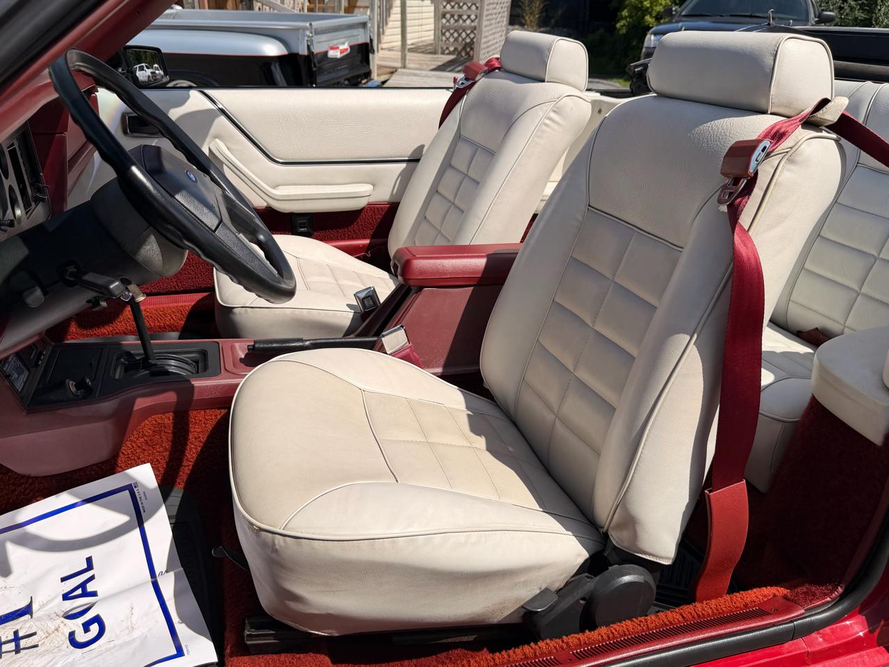 Ford Mustang 2dr Conv GT 1984