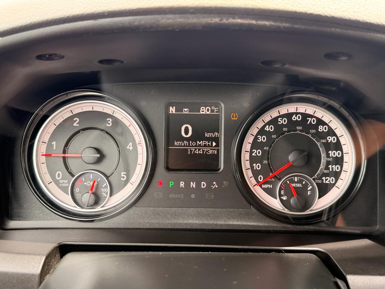RAM 2500 Big Horn 4x4 Crew Cab 6'4" Box 2017
