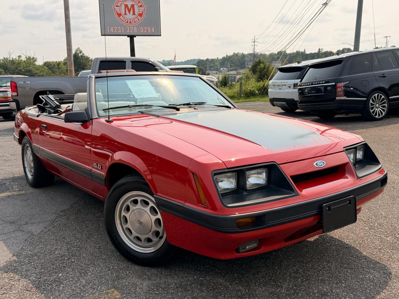 Ford Mustang 2dr Convertible GT Auto 1986