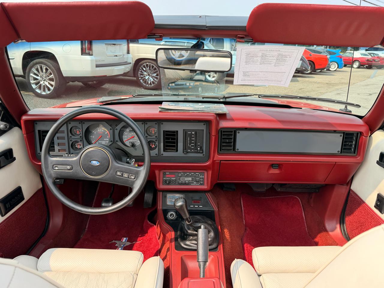 Ford Mustang 2dr Convertible GT Auto 1986