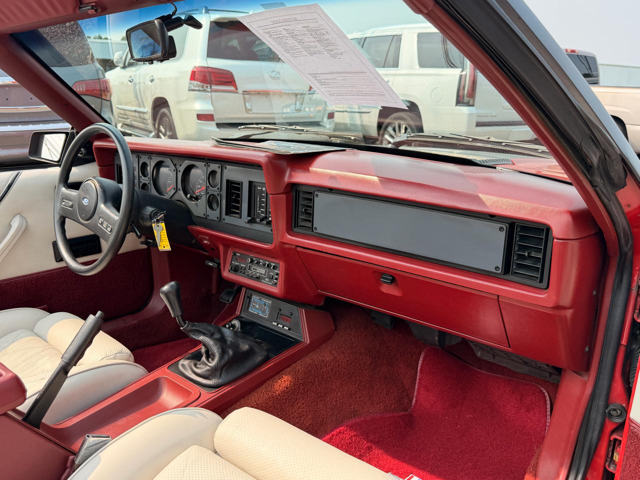 Ford Mustang 2dr Convertible GT Auto 1986