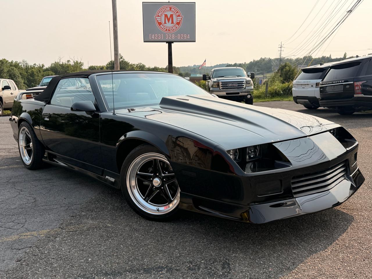 1991 Chevrolet Camaro 2dr Convertible RS