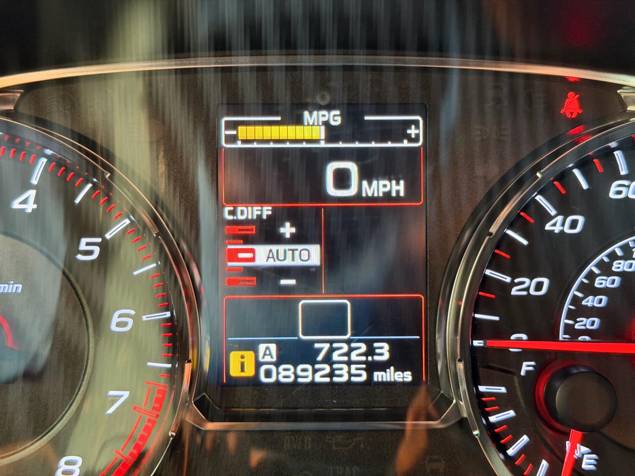 Subaru WRX STI Manual 2018