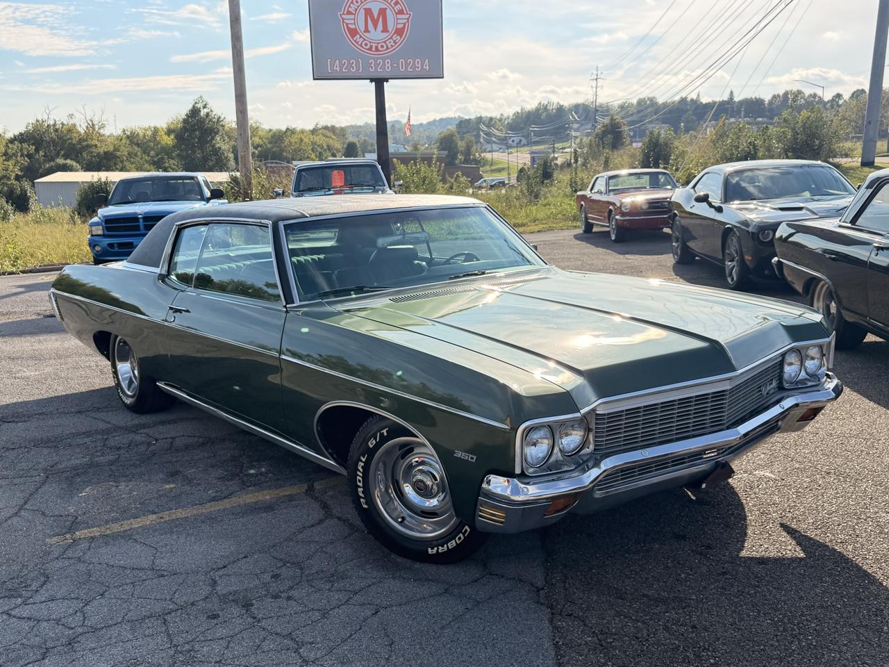 Green 1970 Chevrolet Impala Sedan  Automatic