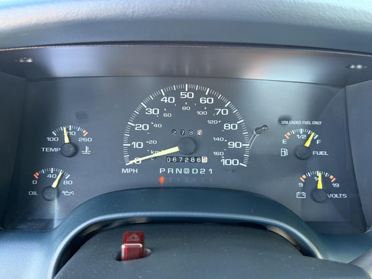 Chevrolet S-10 Reg Cab 108.3" WB 1995