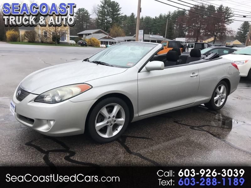 Used 2006 Toyota Camry Solara SE Convertible For Sale In Hampton Falls NH 03844 Seacoast Truck 