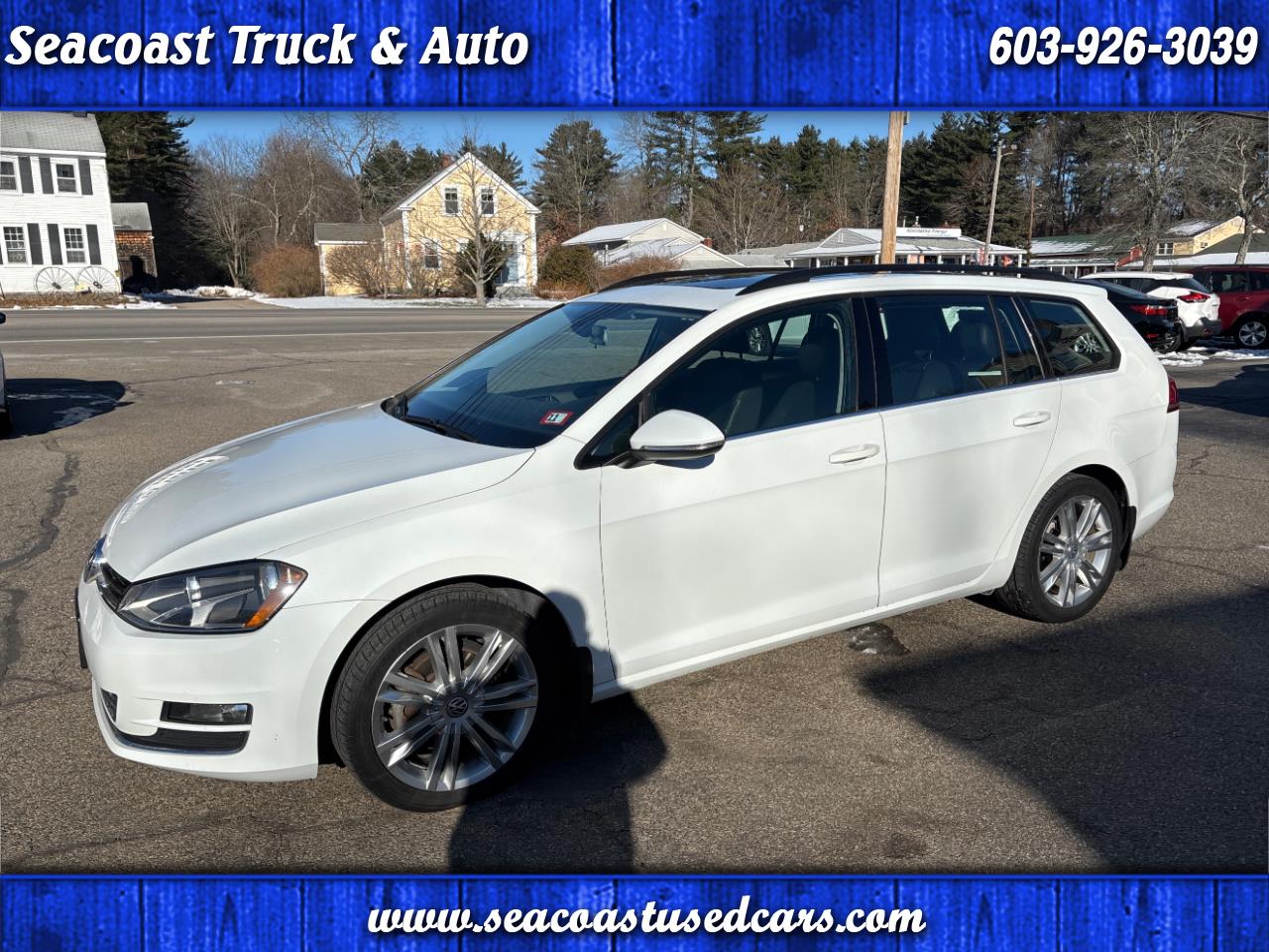 2015 Volkswagen Golf SportWagen TDI S 6A